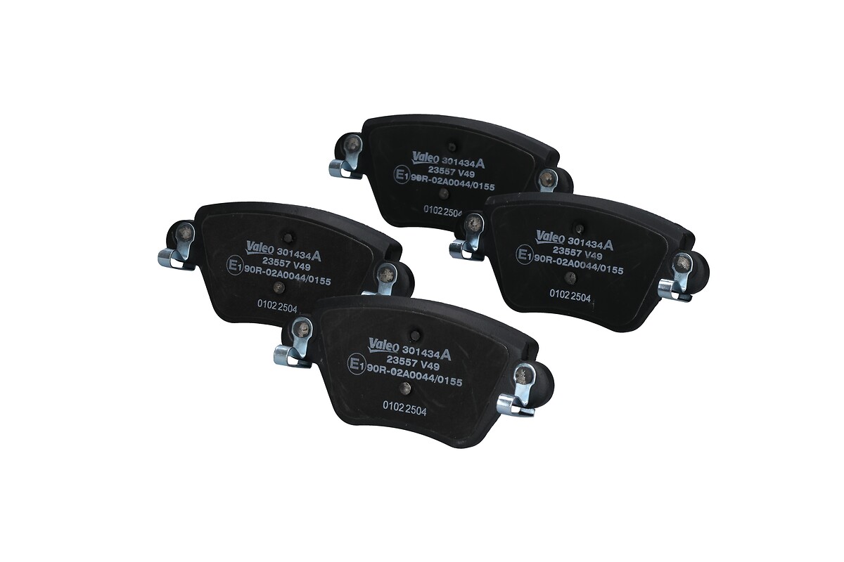 Jeu de 4 plaquettes de frein VALEO ref. 301434A